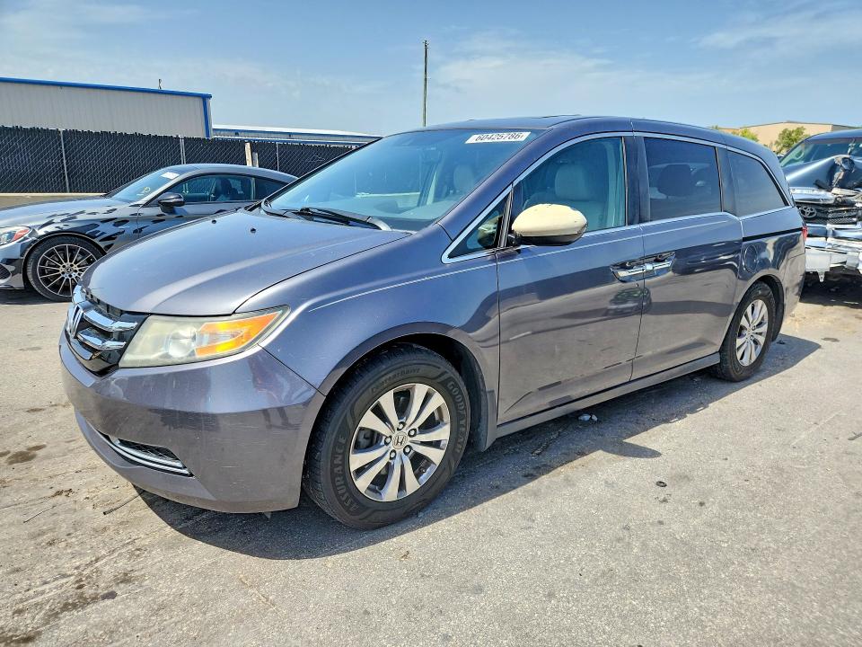 Auction sale of the 2014 Honda Odyssey, vin: 5FNRL5H60EB068621, lot number: 60425786