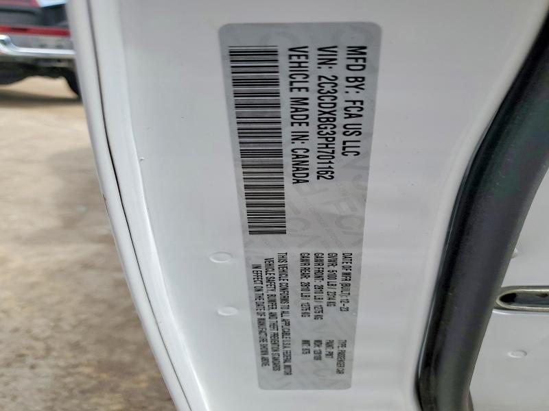 Продаж на аукціоні авто 2023 Dodge Charger, vin: 2C3CDXBG3PH701162, номер лоту: 63161136