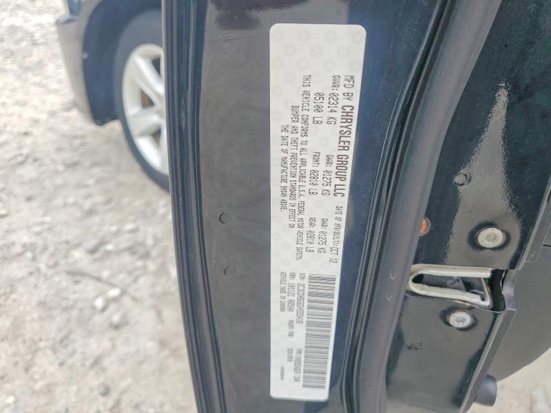61758776 :رقم المزاد ، 2C3CDXBG6DH555416 vin ، 2013 Dodge Charger مزاد بيع