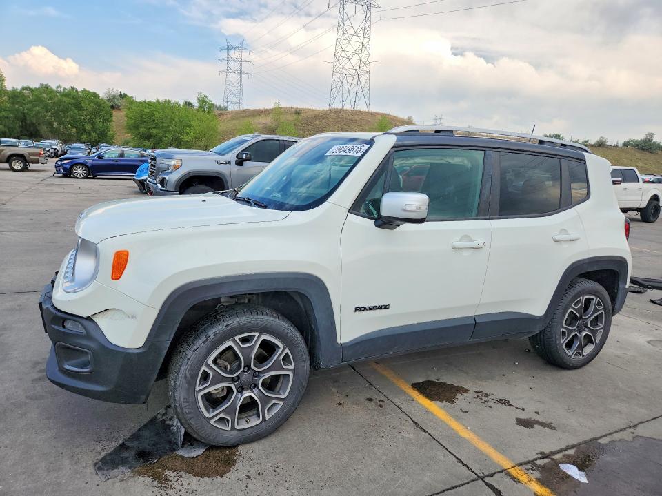2018 Jeep Renegade მანქანა იყიდება აუქციონზე, vin: ZACCJBDB9JPG82812, აუქციონის ნომერი: 59849616