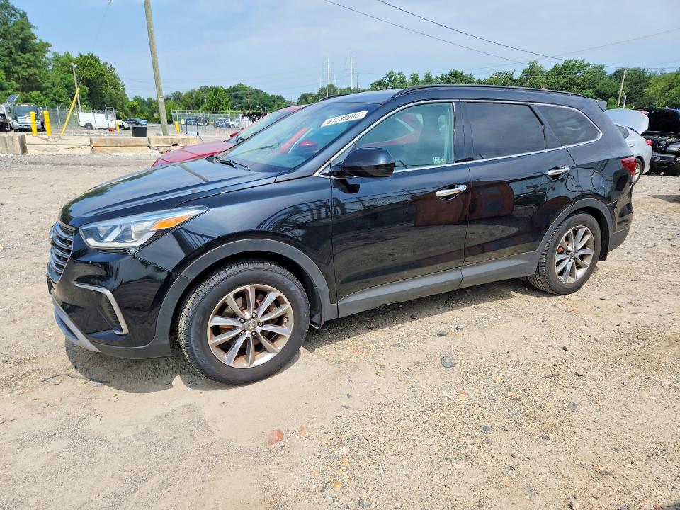 61238806 :رقم المزاد ، KM8SM4HF2JU265554 vin ، 2018 Hyundai Santa Fe مزاد بيع