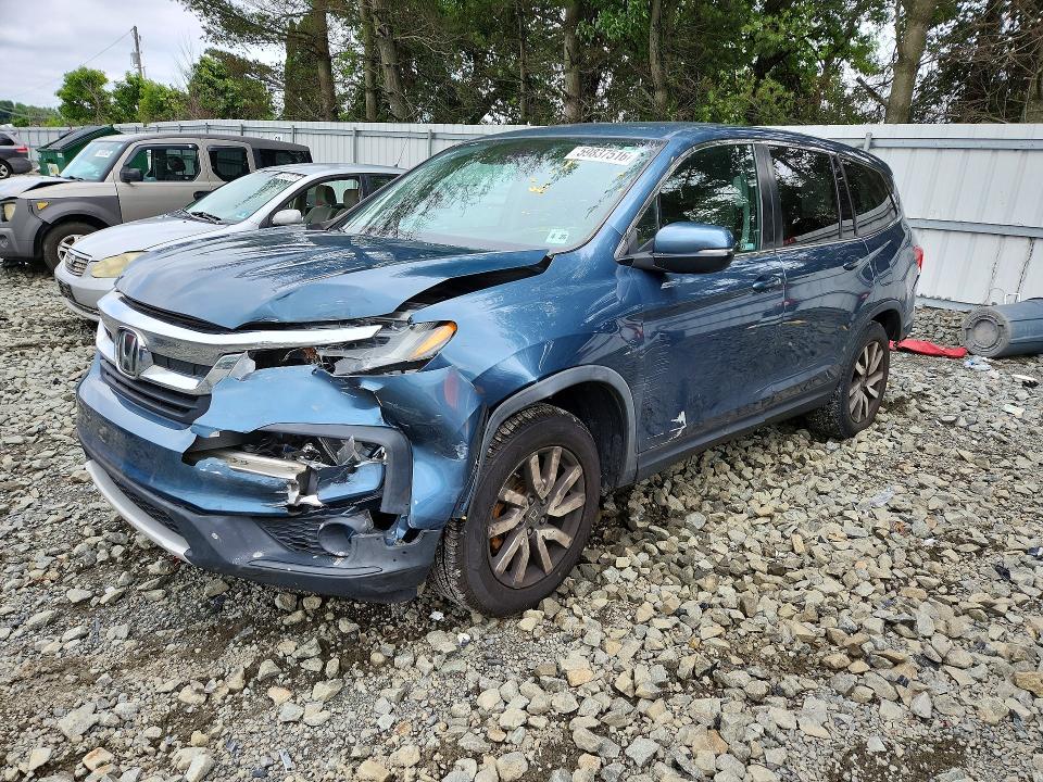 2021 Honda Pilot მანქანა იყიდება აუქციონზე, vin: 5FNYF6H38MB017977, აუქციონის ნომერი: 59837516