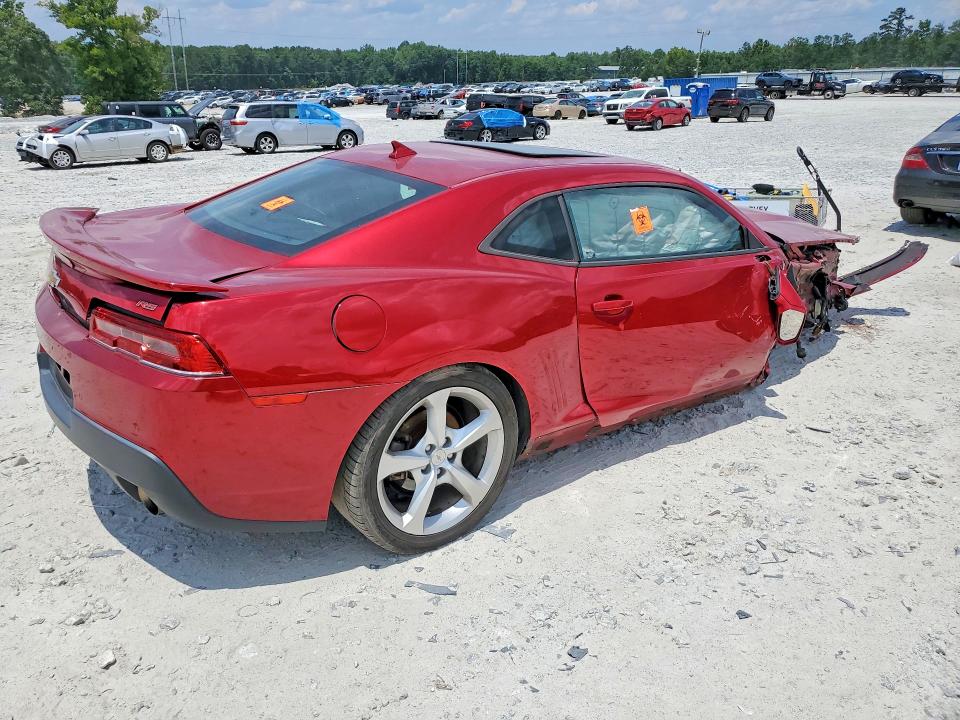 60560766 :رقم المزاد ، 2G1FF1E37F9264051 vin ، 2015 Chevrolet Camaro مزاد بيع