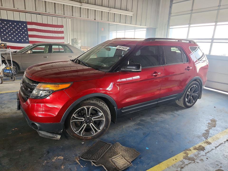 2015 Ford Explorer მანქანა იყიდება აუქციონზე, vin: 1FM5K8GTXFGA52634, აუქციონის ნომერი: 59916406