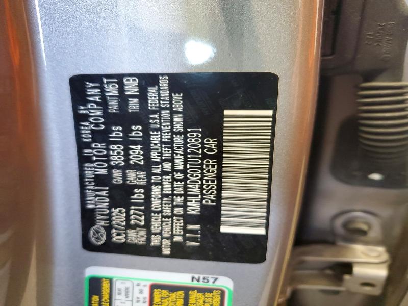 Продажа на аукционе авто 2026 Hyundai Elantra, vin: KMHLM4DG0TU120891, номер лота: 61877276