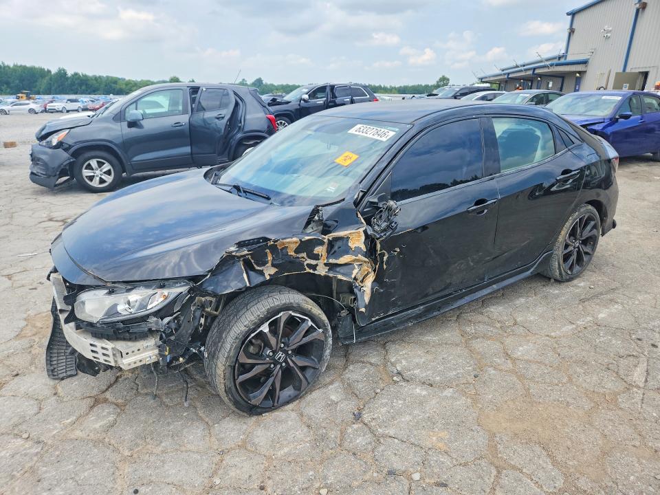 63327846 :رقم المزاد ، SHHFK7G41KU203441 vin ، 2019 Honda Civic مزاد بيع