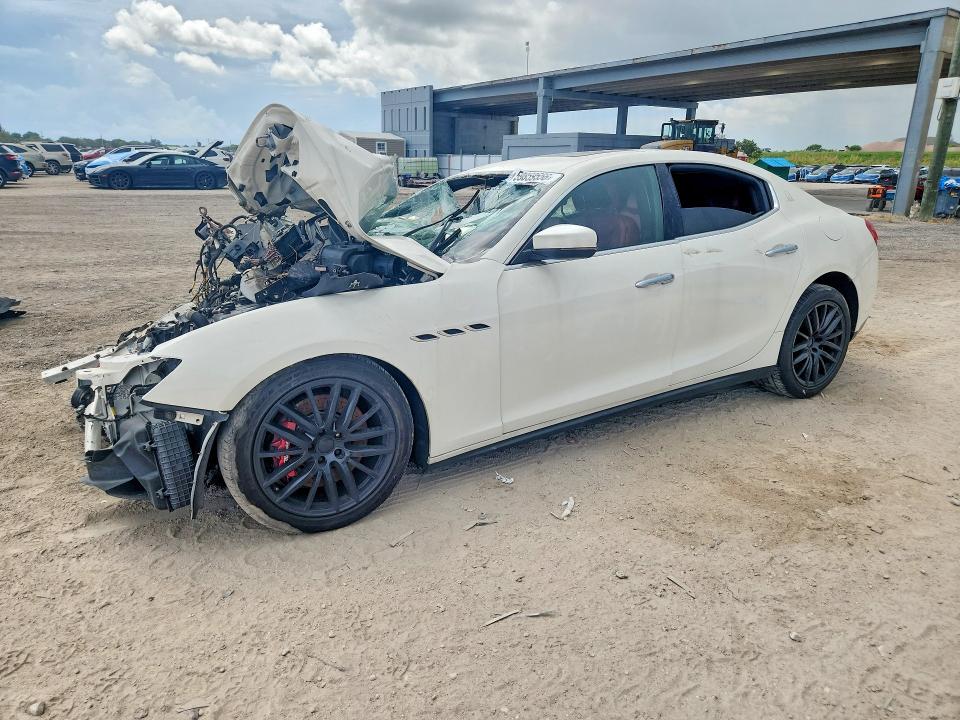 Продажа на аукционе авто 2017 Maserati Ghibli, vin: ZAM57RTL1H1224147, номер лота: 59859556