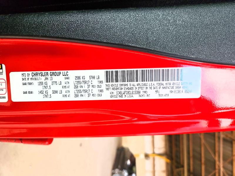 Aukcja sprzedaży 2013 Jeep Wrangler Unlimited, vin: 1C4BJWFG9DL615390, numer aukcji: 60875076