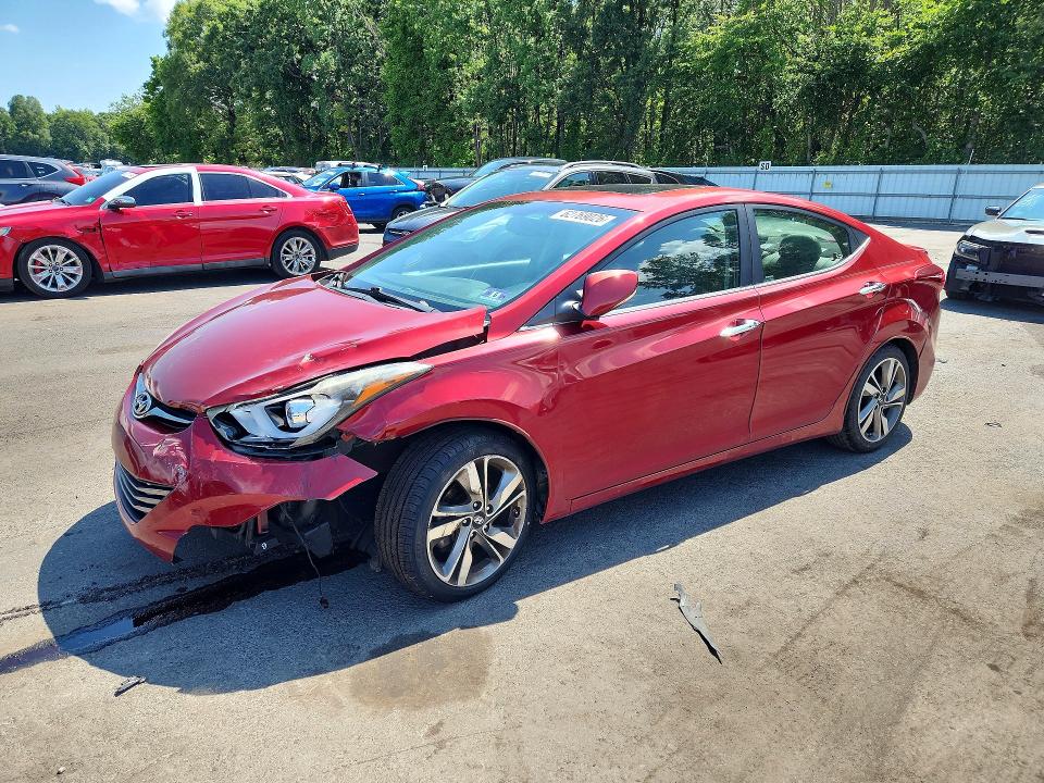 62769026 :رقم المزاد ، 5NPDH4AE1EH508516 vin ، 2014 Hyundai Elantra مزاد بيع