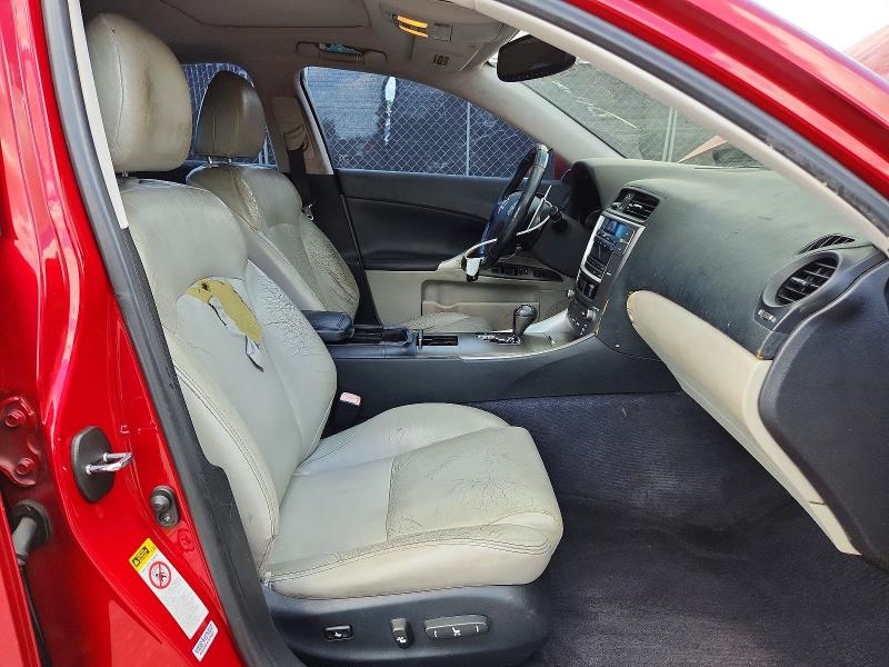 62494766 :رقم المزاد ، JTHBF5C29A5124790 vin ، 2010 Lexus Is 250 مزاد بيع