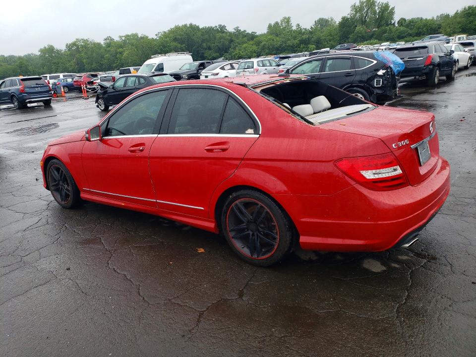 Продажа на аукционе авто 2012 Mercedes-benz C, vin: WDDGF8BBXCR208581, номер лота: 60279026