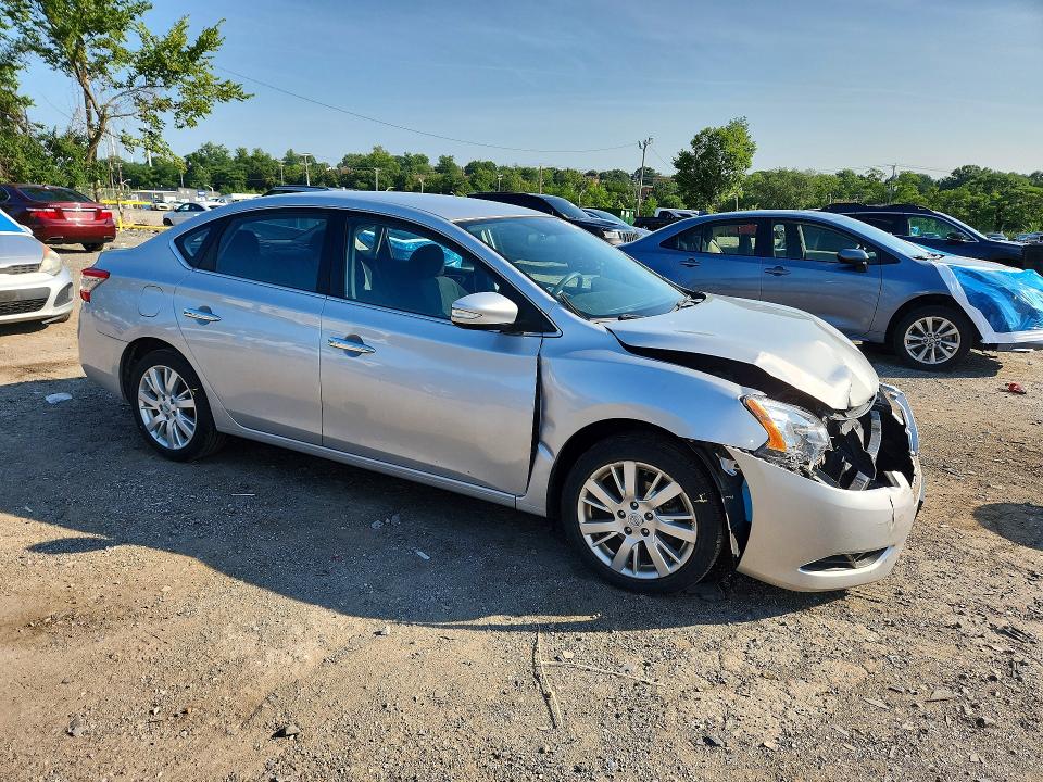 2014 Nissan Sentra მანქანა იყიდება აუქციონზე, vin: 3N1AB7AP3EY244924, აუქციონის ნომერი: 60594376