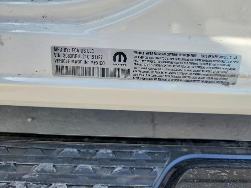 Auction sale of the 2026 Ram 3500, vin: 3C63RRHL2TG151127, lot number: 61348186