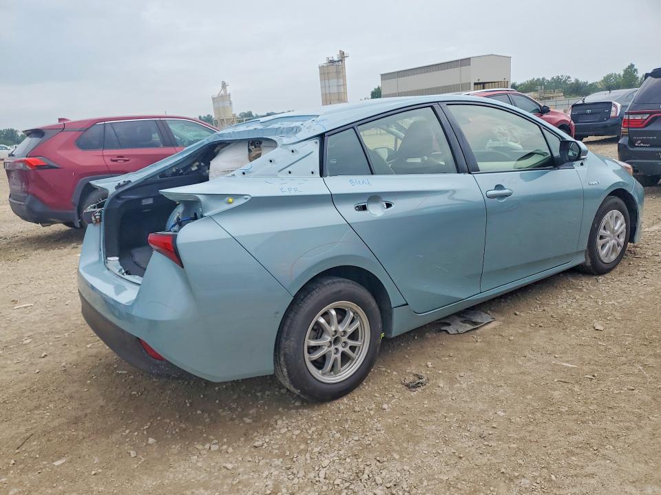 63334896 :رقم المزاد ، JTDKAMFU7M3144320 vin ، 2021 Toyota Prius مزاد بيع
