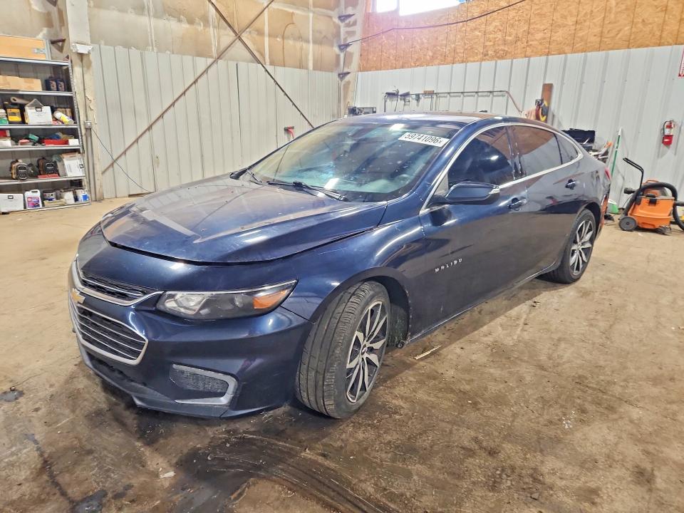59741096 :رقم المزاد ، 1G1ZE5ST3HF187734 vin ، 2017 Chevrolet Malibu مزاد بيع