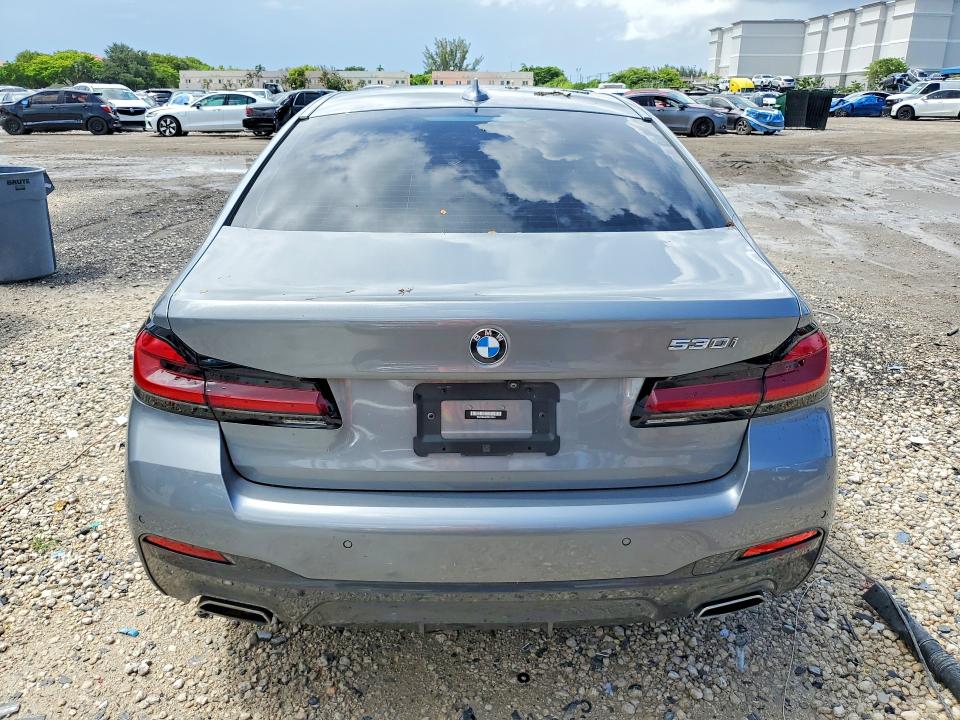 60162036 :رقم المزاد ، WBA53BH06PWY23551 vin ، 2023 Bmw 530 مزاد بيع
