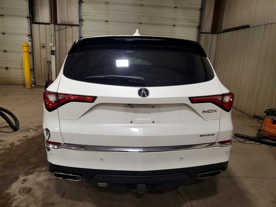 63491016 :رقم المزاد ، 5J8YE1H45NL038347 vin ، 2022 Acura Mdx مزاد بيع