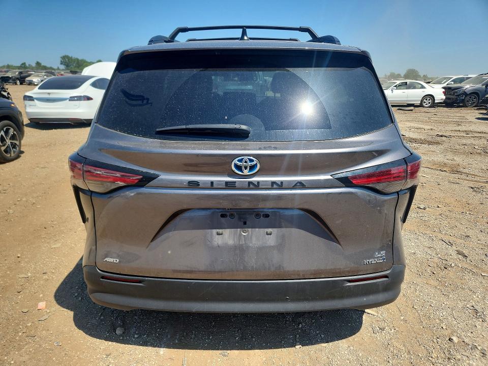 60684716 :رقم المزاد ، 5TDKSKFC0NS054712 vin ، 2022 Toyota Sienna مزاد بيع