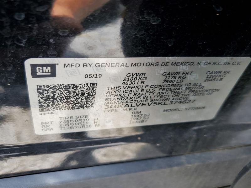 Продажа на аукционе авто 2019 Gmc Terrain, vin: 3GKALVEV5KL374627, номер лота: 60226066