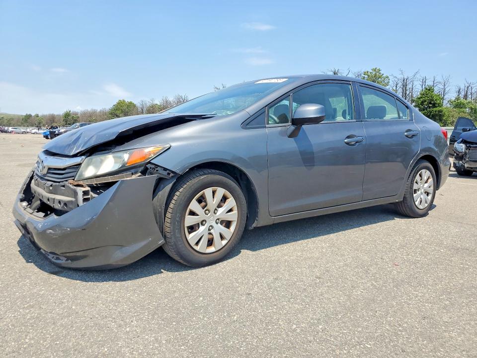 60194786 :رقم المزاد ، 2HGFB2F56CH561601 vin ، 2012 Honda Civic مزاد بيع