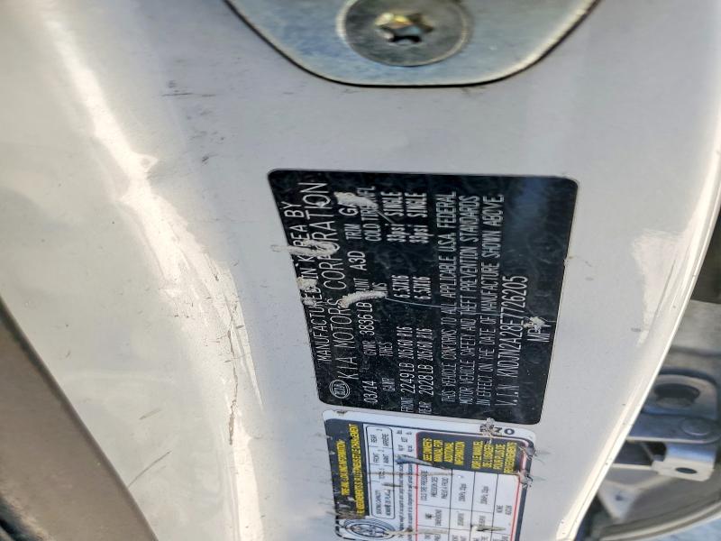 62480886 :رقم المزاد ، KNDJN2A28E7726205 vin ، 2014 Kia Soul مزاد بيع