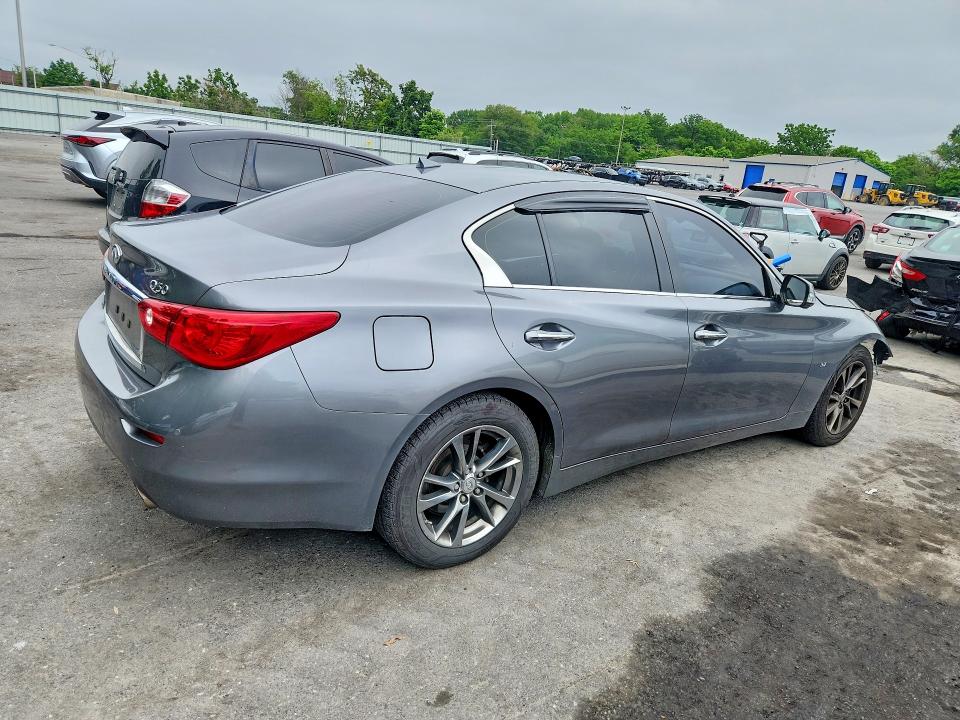 2015 Infiniti Q50 მანქანა იყიდება აუქციონზე, vin: JN1BV7AR3FM423272, აუქციონის ნომერი: 60124016