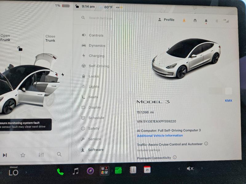 Продажа на аукционе авто 2023 Tesla Model 3, vin: 5YJ3E1EAXPF559220, номер лота: 61342636