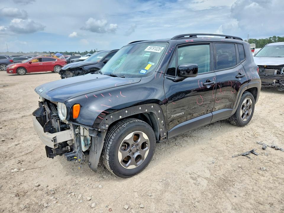 59791026 :رقم المزاد ، ZACCJABH0FPB62254 vin ، 2015 Jeep Renegade مزاد بيع