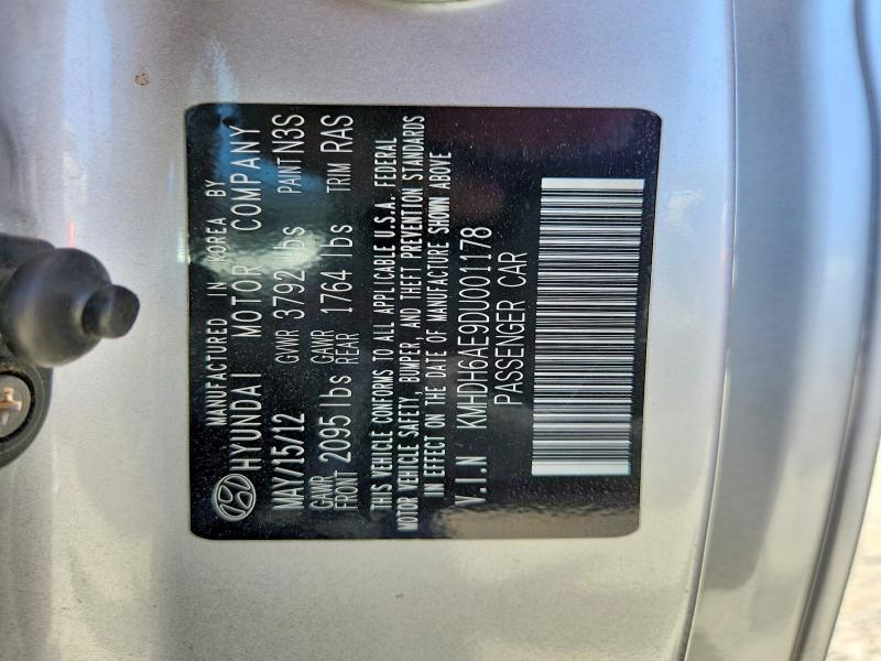 Продаж на аукціоні авто 2013 Hyundai Elantra Coupe, vin: KMHDH6AE9DU001178, номер лоту: 59631326