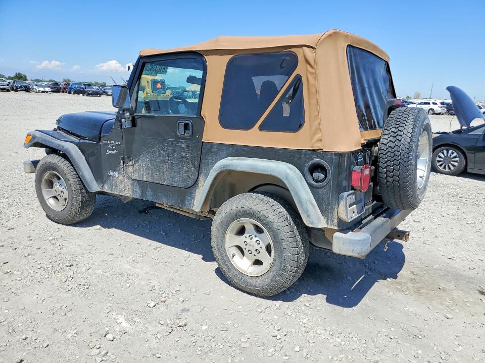 1999 Jeep Wrangler Se მანქანა იყიდება აუქციონზე, vin: 1J4FY19S9XP460945, აუქციონის ნომერი: 61233426