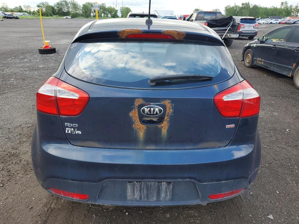 2015 Kia Rio მანქანა იყიდება აუქციონზე, vin: KNADM5A39F6981279, აუქციონის ნომერი: 60132296