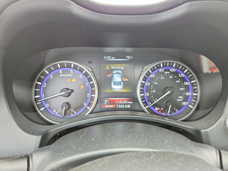 62307406 :رقم المزاد ، JN1BV7AR9FM398846 vin ، 2015 Infiniti Q50 مزاد بيع
