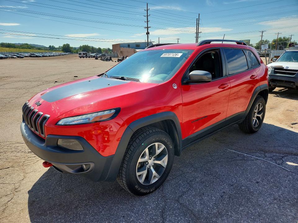 59707126 :رقم المزاد ، 1C4PJMBX3JD607243 vin ، 2018 Jeep Cherokee مزاد بيع
