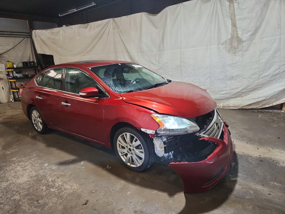 2015 Nissan Sentra მანქანა იყიდება აუქციონზე, vin: 3N1AB7AP5FY368274, აუქციონის ნომერი: 63025276