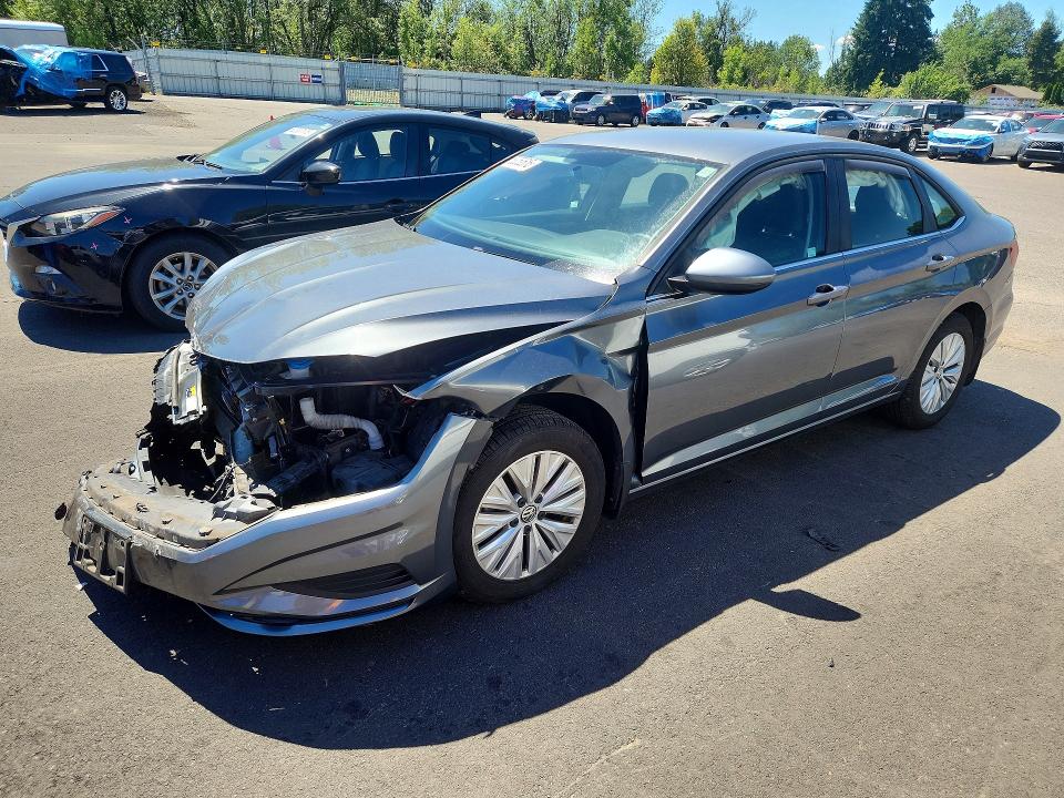 2019 Volkswagen Jetta მანქანა იყიდება აუქციონზე, vin: 3VWN57BU7KM038502, აუქციონის ნომერი: 63052616