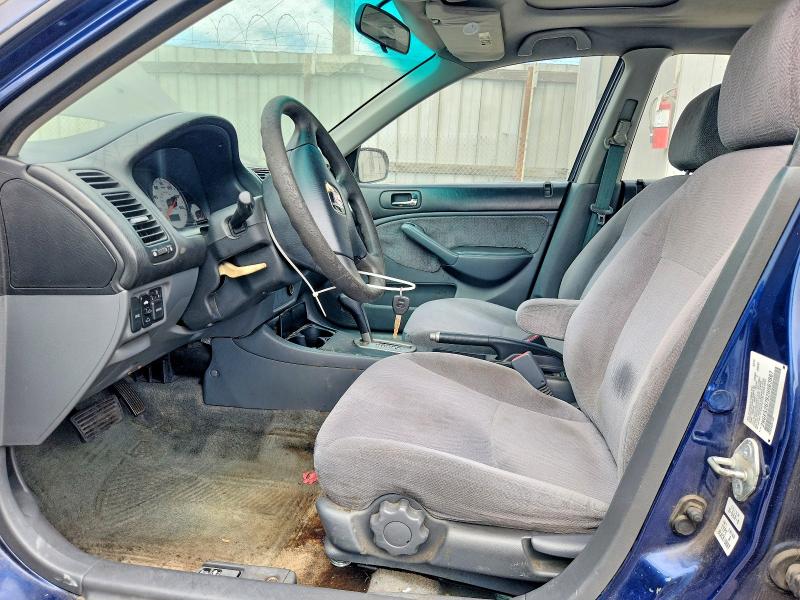 Aukcja sprzedaży 2002 Honda Civic, vin: 2HGES26792H563967, numer aukcji: 61257076