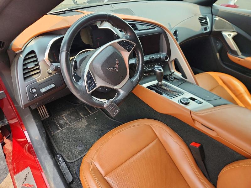 60841796 :رقم المزاد ، 1G1YD2D73K5122151 vin ، 2019 Chevrolet Corvette مزاد بيع