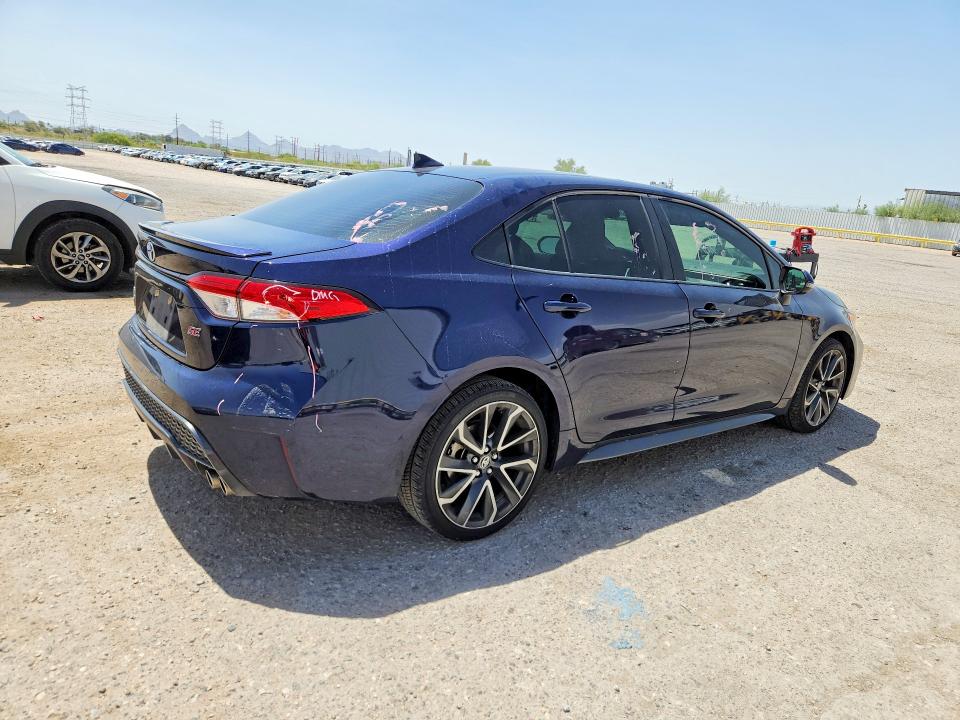 97685835 :رقم المزاد ، JTDP4RCE0LJ009780 vin ، 2020 Toyota Corolla مزاد بيع