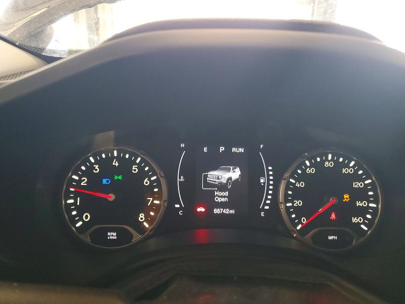 2017 Jeep Renegade მანქანა იყიდება აუქციონზე, vin: ZACCJBBB9HPF84683, აუქციონის ნომერი: 62107316