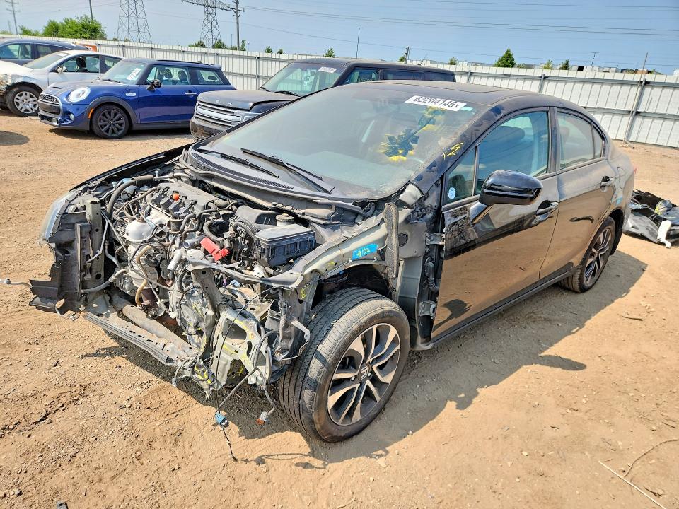 Продажа на аукционе авто 2015 Honda Civic, vin: 19XFB2F80FE117428, номер лота: 62204146