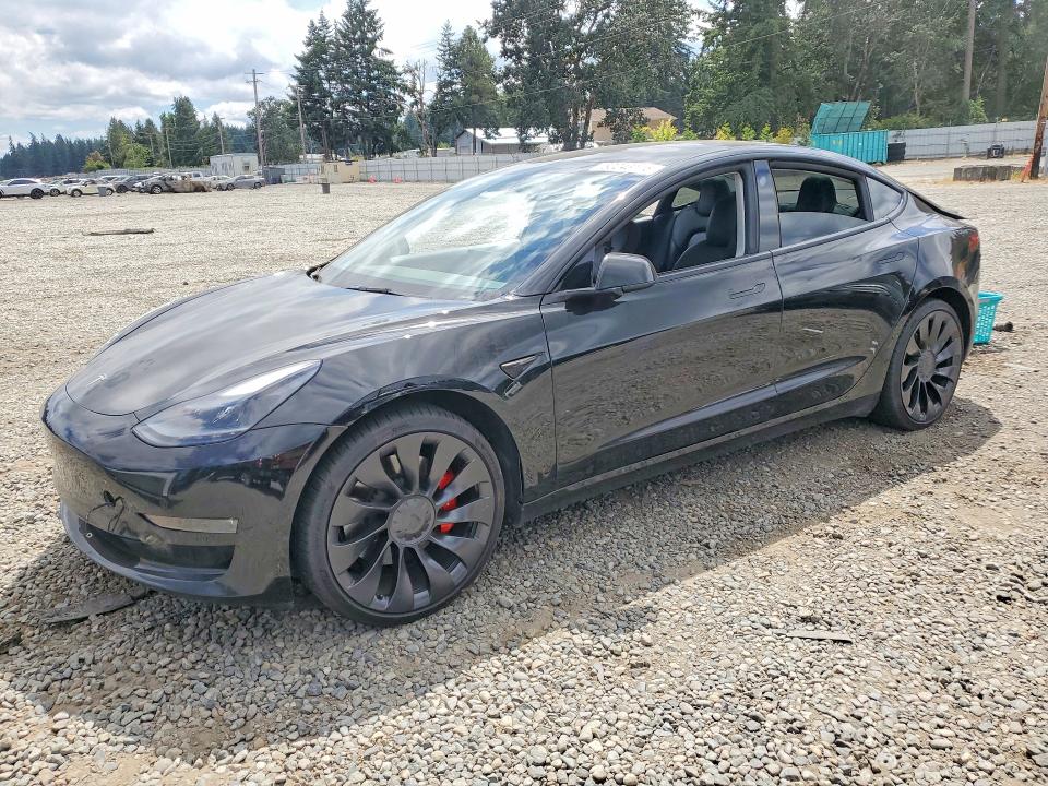 2022 Tesla Model 3 მანქანა იყიდება აუქციონზე, vin: 5YJ3E1EC8NF294408, აუქციონის ნომერი: 60243116