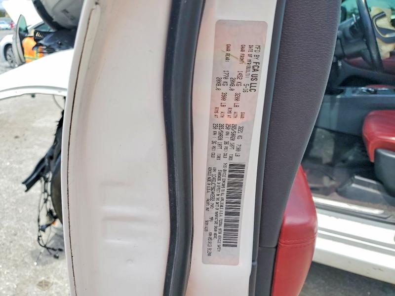 2016 Dodge Durango მანქანა იყიდება აუქციონზე, vin: 1C4SDJCT9GC442552, აუქციონის ნომერი: 59579706