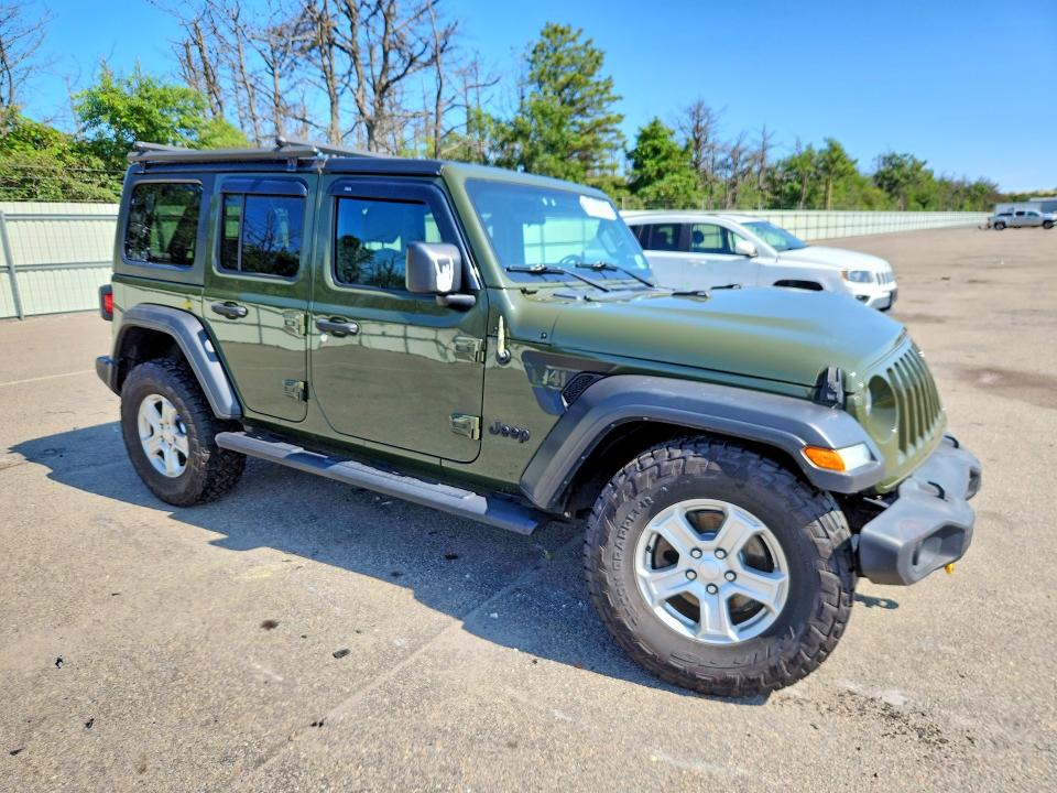 62160966 :رقم المزاد ، 1C4HJXDG8MW814092 vin ، 2021 Jeep Wrangler Unlimited مزاد بيع