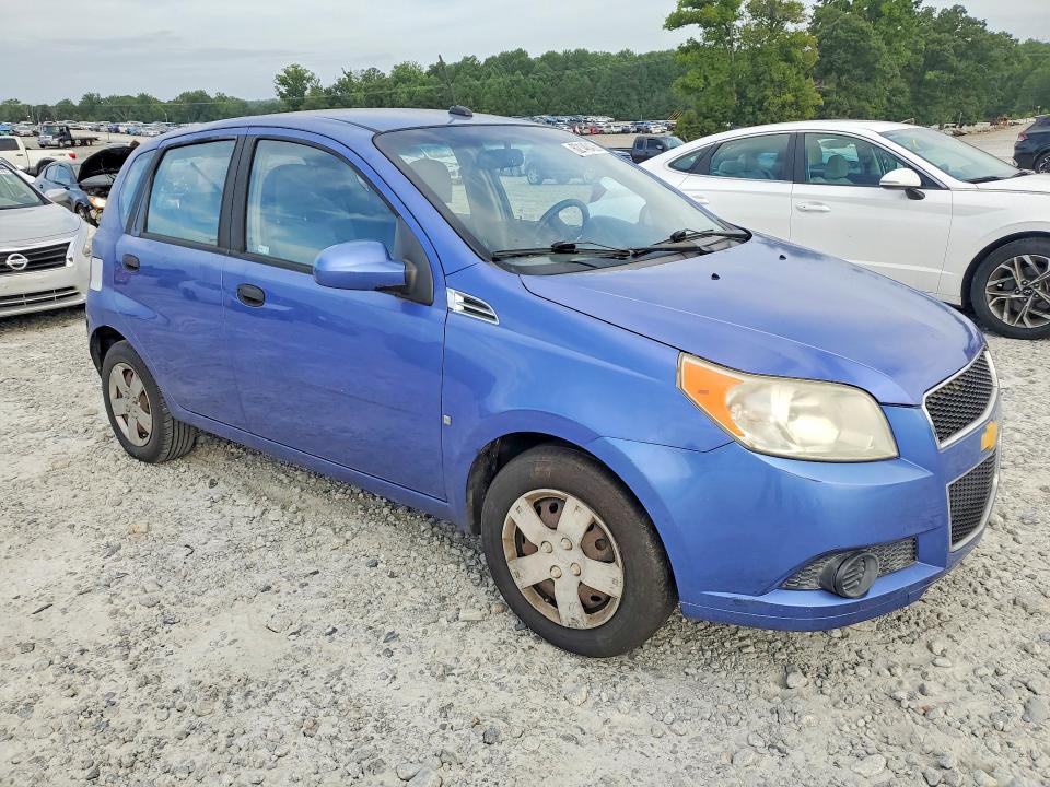 2009 Chevrolet Aveo მანქანა იყიდება აუქციონზე, vin: KL1TD66E79B640318, აუქციონის ნომერი: 62140406