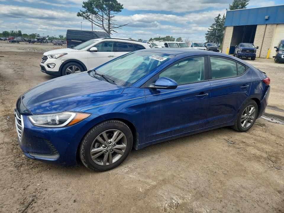 Продаж на аукціоні авто 2017 Hyundai Elantra, vin: 5NPD84LF4HH064493, номер лоту: 63110036