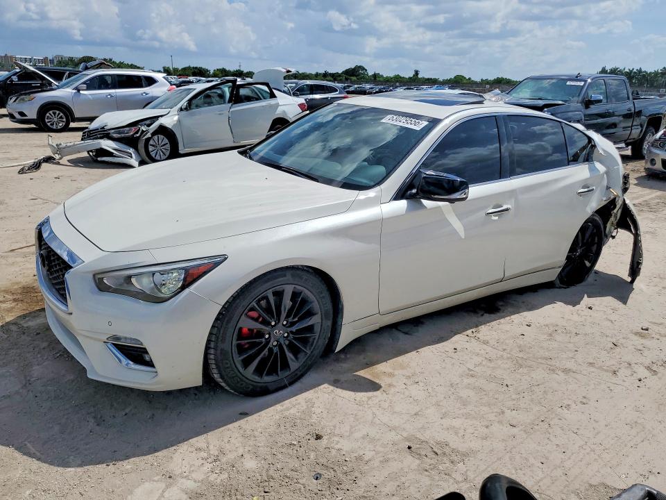Продажа на аукционе авто 2021 Infiniti Q50, vin: JN1EV7BP5MM704612, номер лота: 63029556