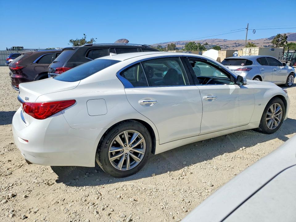 2014 Infiniti Q50 მანქანა იყიდება აუქციონზე, vin: JN1BV7AP7EM690847, აუქციონის ნომერი: 63421686