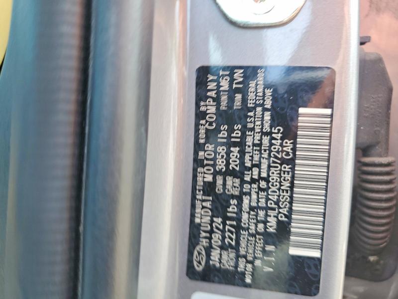 Продажа на аукционе авто 2024 Hyundai Elantra, vin: KMHLP4DG9RU729445, номер лота: 59661966
