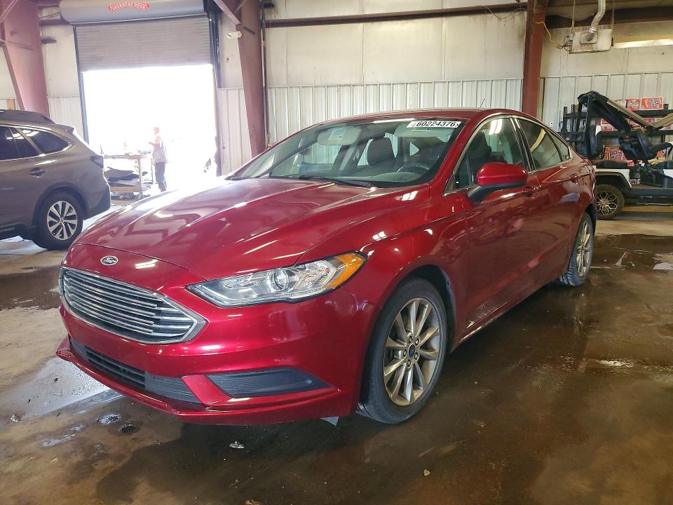 60224376 :رقم المزاد ، 3FA6P0H76HR186409 vin ، 2017 Ford Fusion مزاد بيع