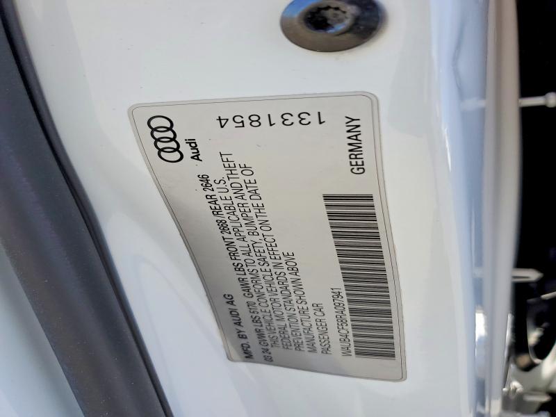 2024 Audi S5 მანქანა იყიდება აუქციონზე, vin: WAUB4CF58RA097941, აუქციონის ნომერი: 85451575